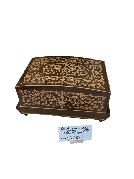 VINTAGE REUGE 'DANCER' MUSIC BOX - ISOLA OF CAPRI – McGuiresclocks