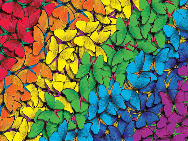 MasterPieces - FLUTTERING RAINBOW (550 PC PUZZLE)