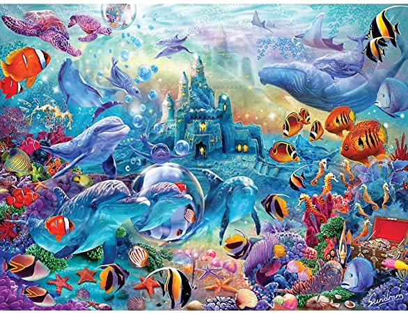 MasterPieces - SEA CASTLE DELIGHT (500 PC PUZZLE)