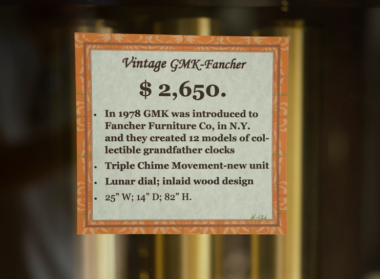 Vintage - GMK Fancher Grandfather Clock