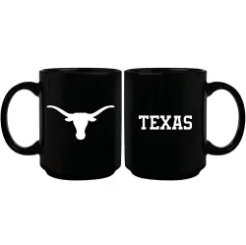 Texas Longhorns Black Mug - Coffee Cup (15oz)