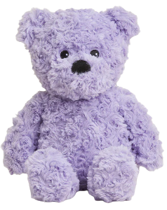 Warmies - PURPLE CURLY BEAR