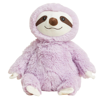 Warmies - PURPLE SLOTH WARMIES