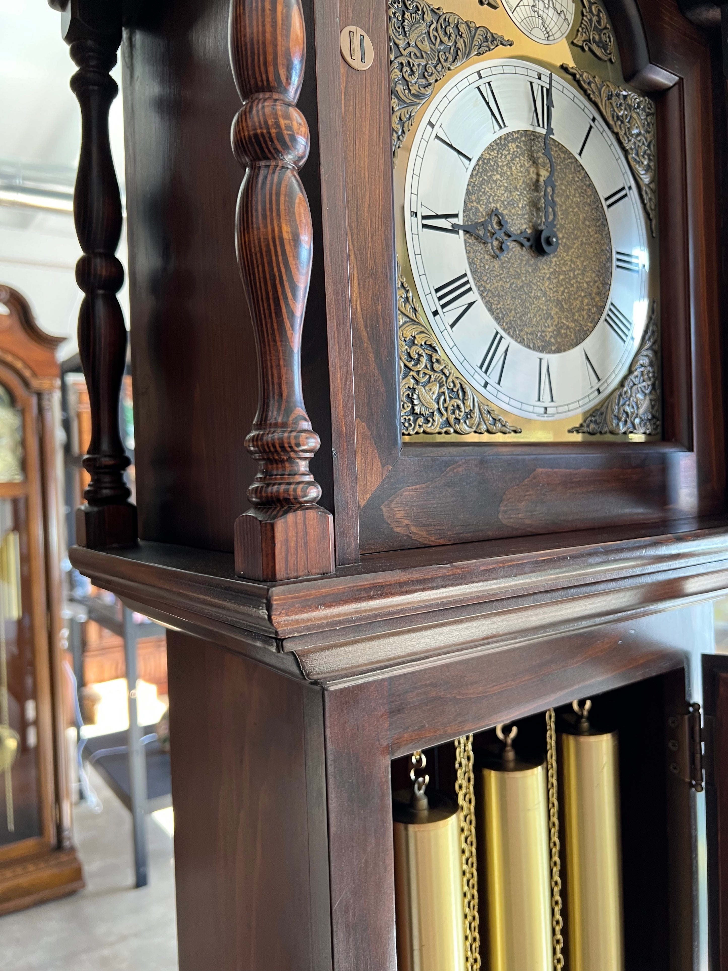 Ethan Allen VINTAGE GRANDMOTHER CLOCK McGuiresclocks