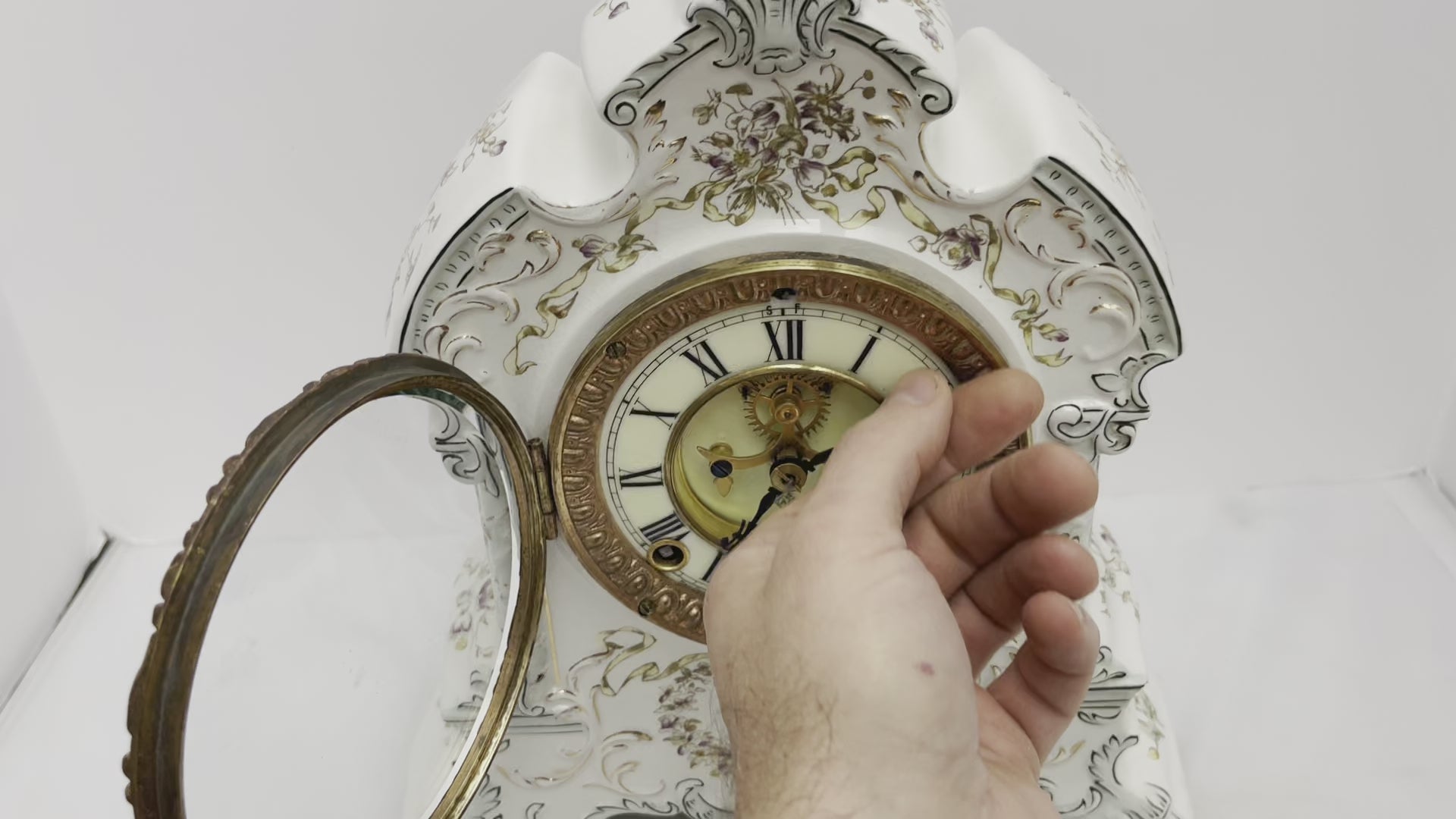 Ansonia Clock Company - ANTIQUE MANTEL CLOCK – McGuiresclocks