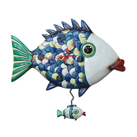 Allen Designs - FISHY LIPS CLOCK