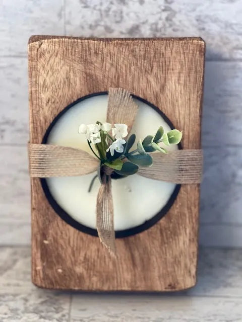 HCC - One Hole Wooden Cheese Mold