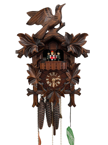 Anton Schneider MT6100/9 CARVED MUSICAL 1 DAY CUCKOO CLOCK