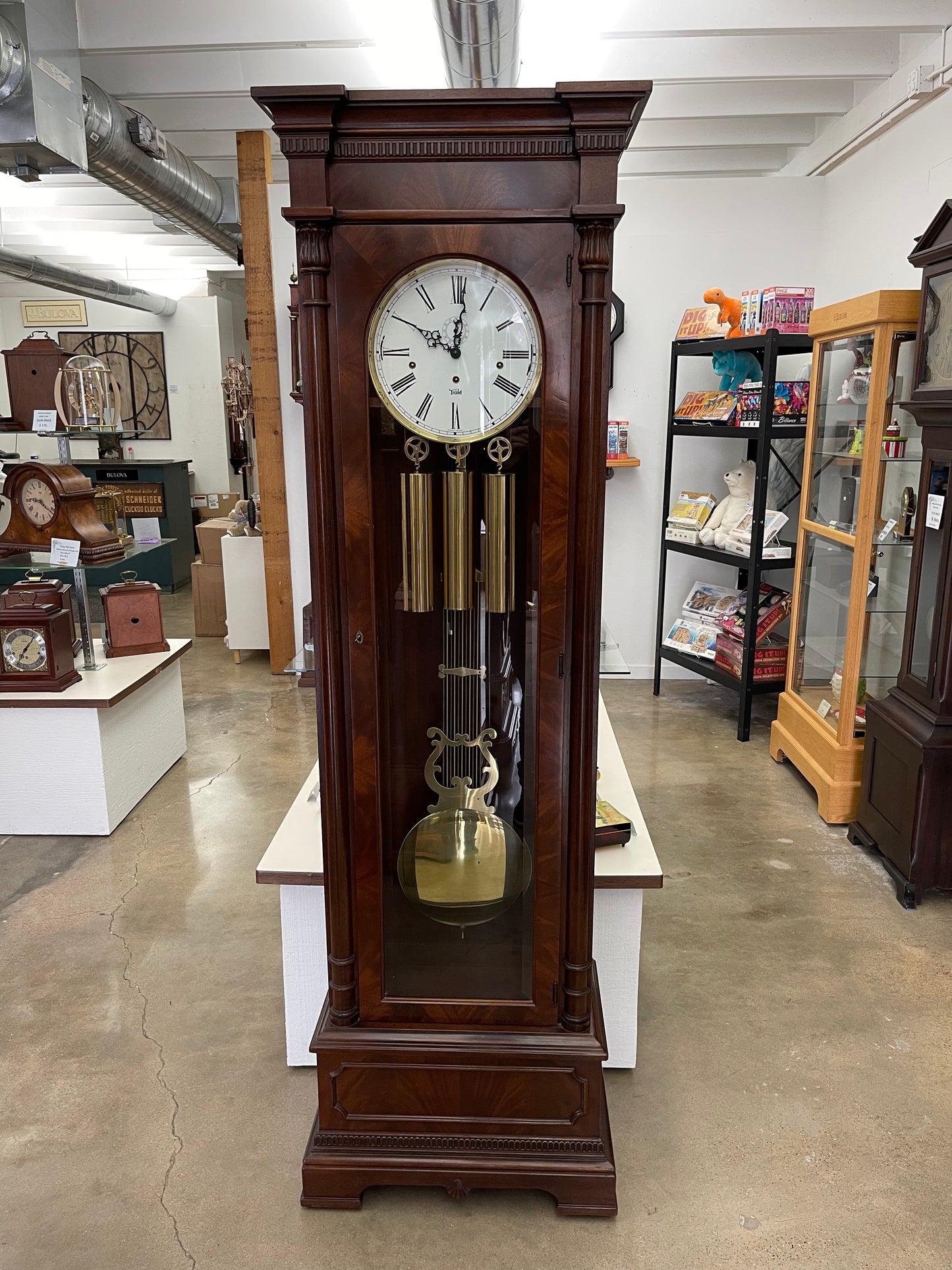 Vintage - Sligh Dorset Grandfather Clock 0943-1-MH