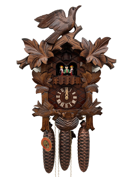 Anton Schneider - 8 DAY FEEDING BIRDS CUCKOO CLOCK - 8TMT176/9