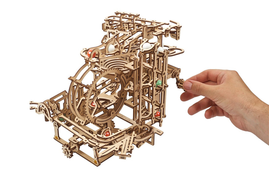 UGears - MARBLE RUN STEPPED HOIST