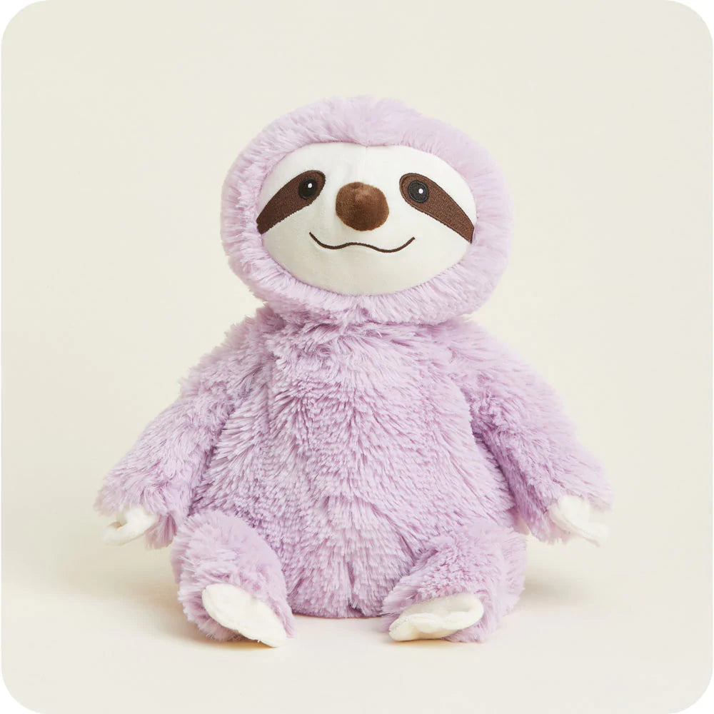 Warmies PURPLE SLOTH WARMIES McGuiresclocks